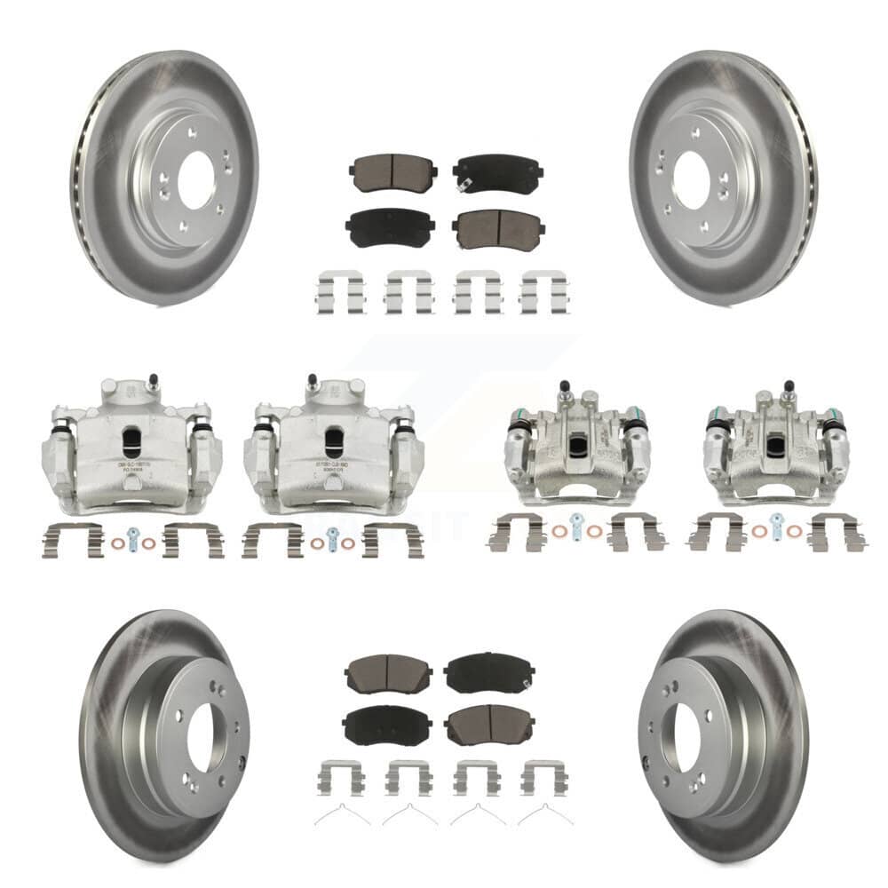 Transit Auto - KCG-100899C - Front and Rear Disc Brake Kits