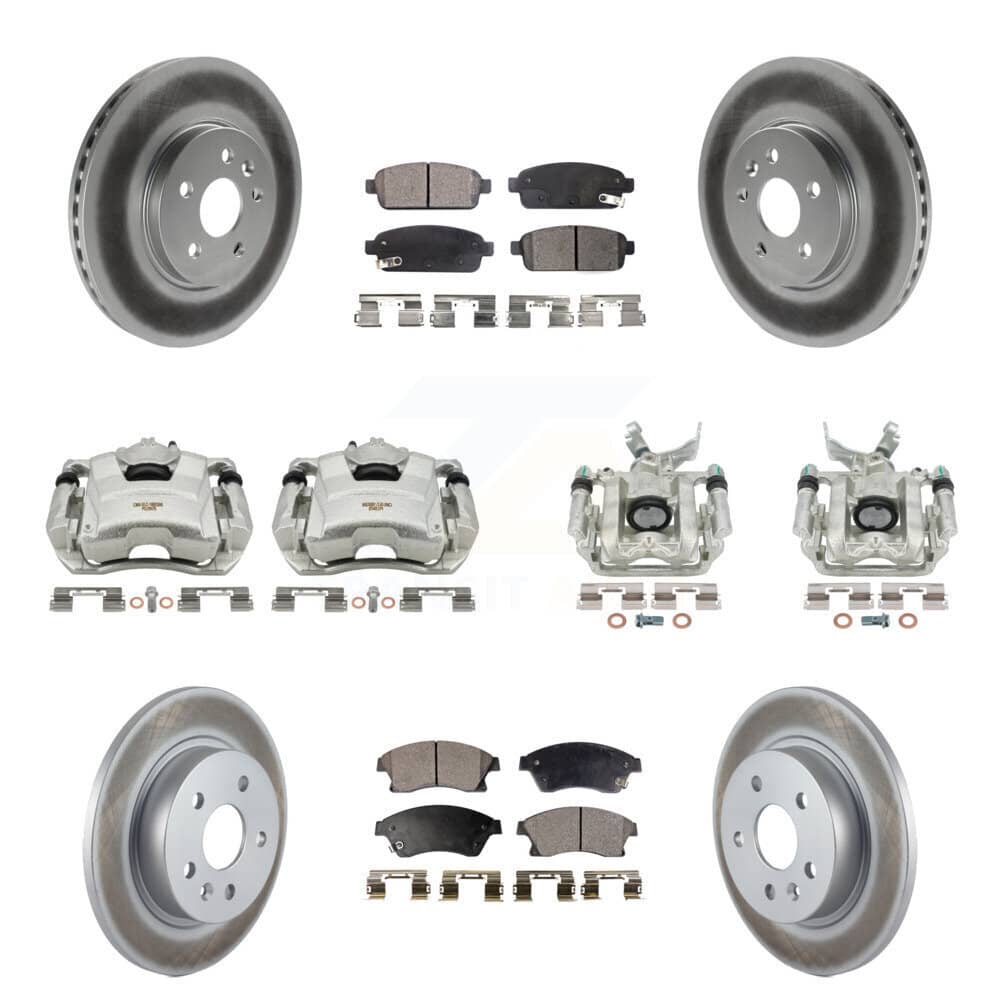 Transit Auto - KCG-100899P - Front and Rear Disc Brake Kits