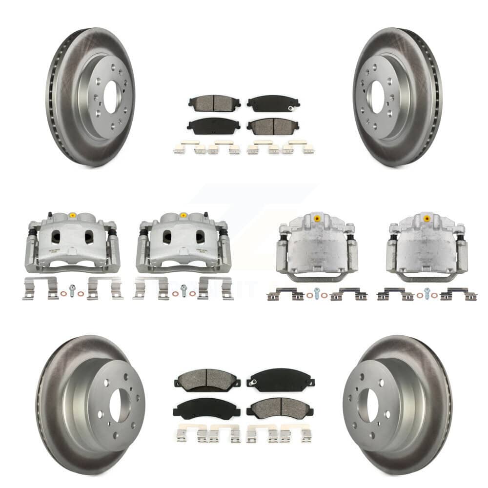 Transit Auto - KCG-100899S - Front and Rear Disc Brake Kits