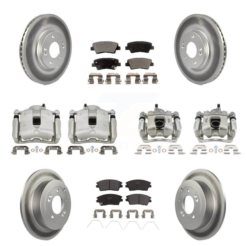 Transit Auto - KCG-100899T - Front and Rear Disc Brake Kits