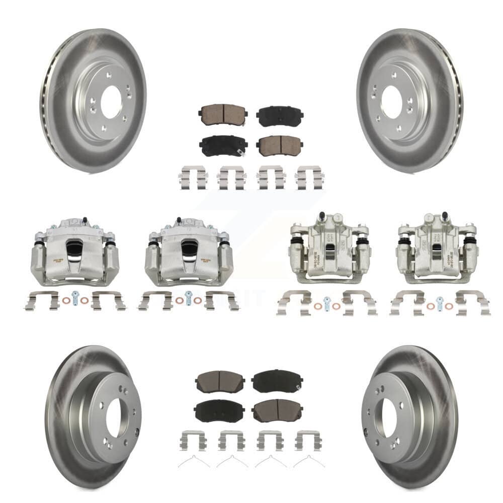 Transit Auto - KCG-100900C - Front and Rear Disc Brake Kits
