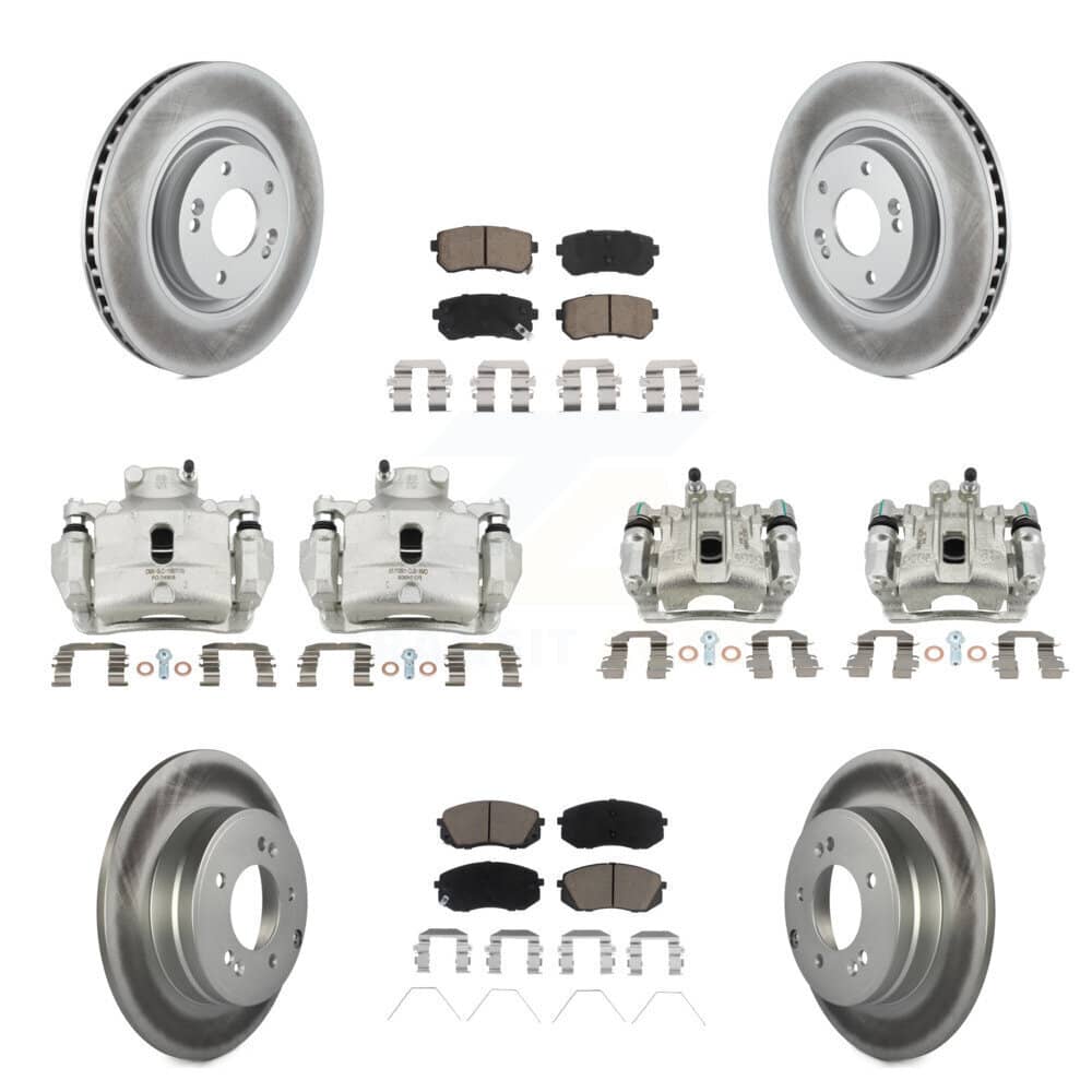 Transit Auto - KCG-100902C - Front and Rear Disc Brake Kits