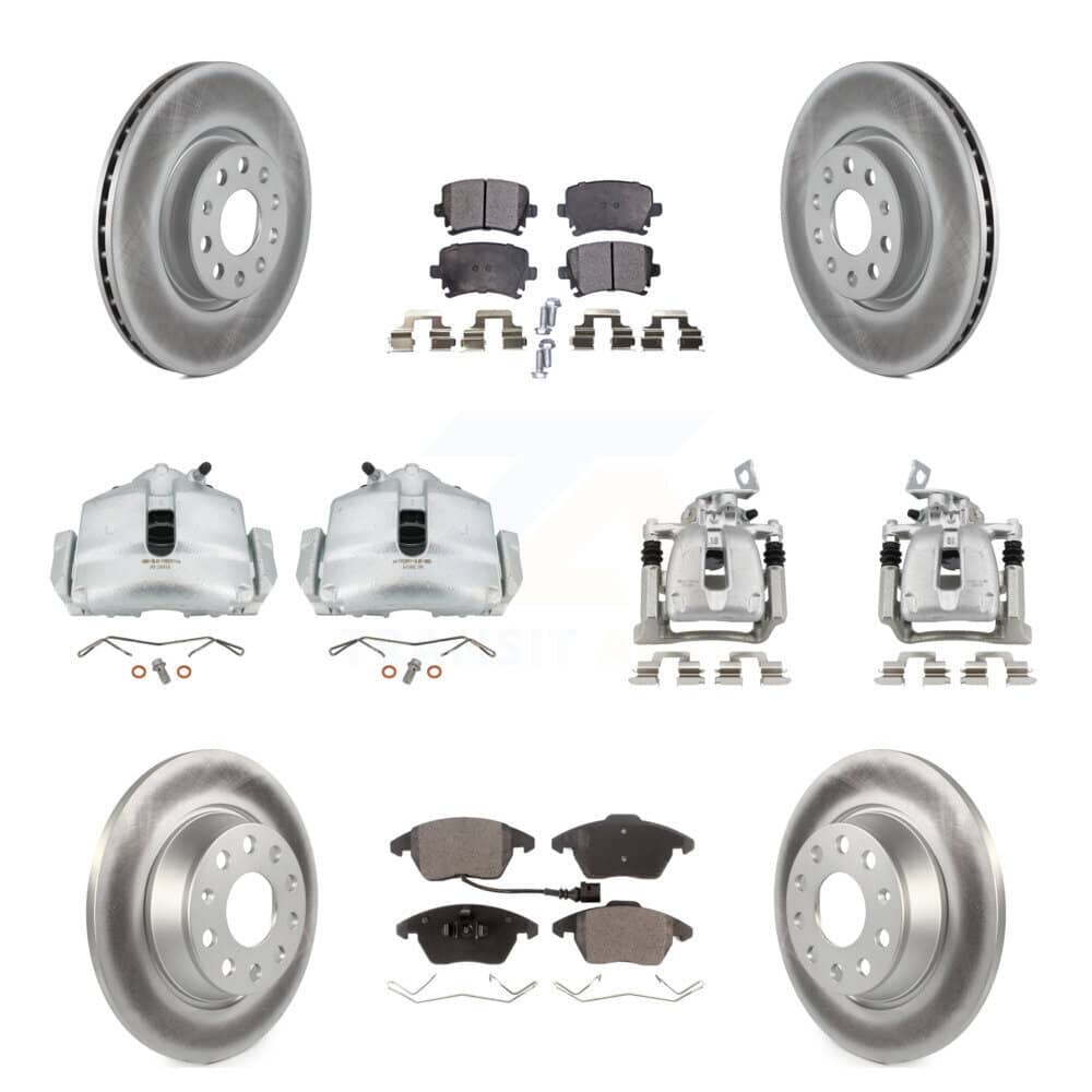 Transit Auto - KCG-100902T - Front and Rear Disc Brake Kits
