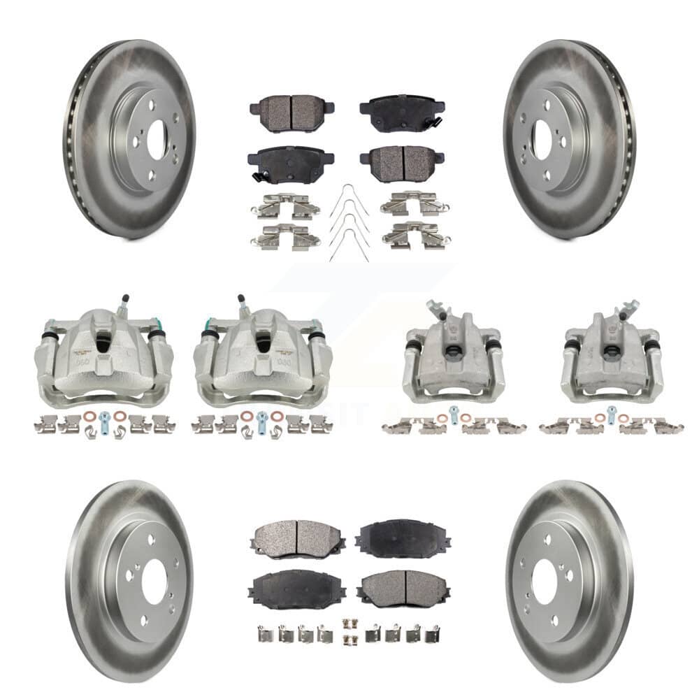 Transit Auto - KCG-100904P - Front and Rear Disc Brake Kits