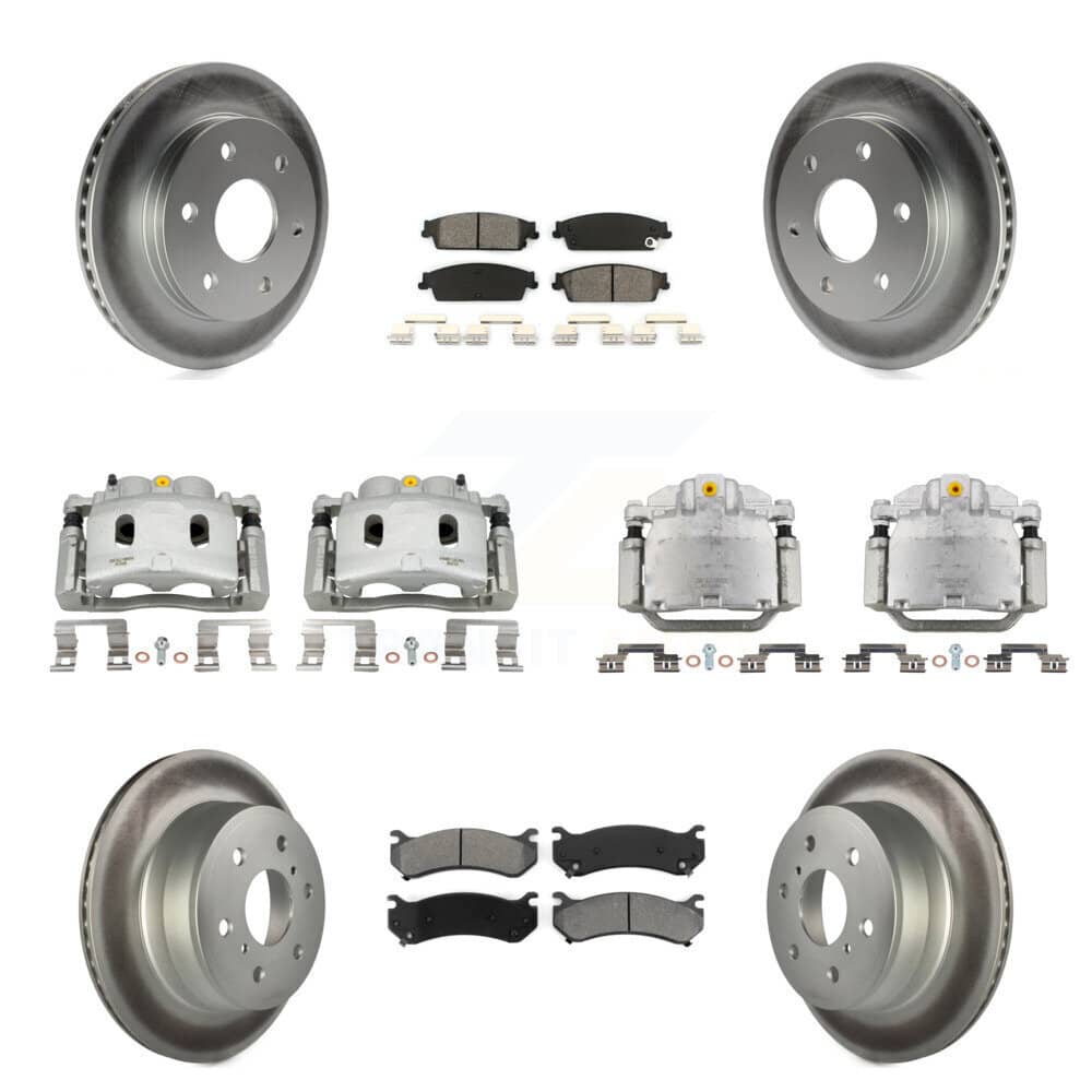 Transit Auto - KCG-100904S - Front and Rear Disc Brake Kits