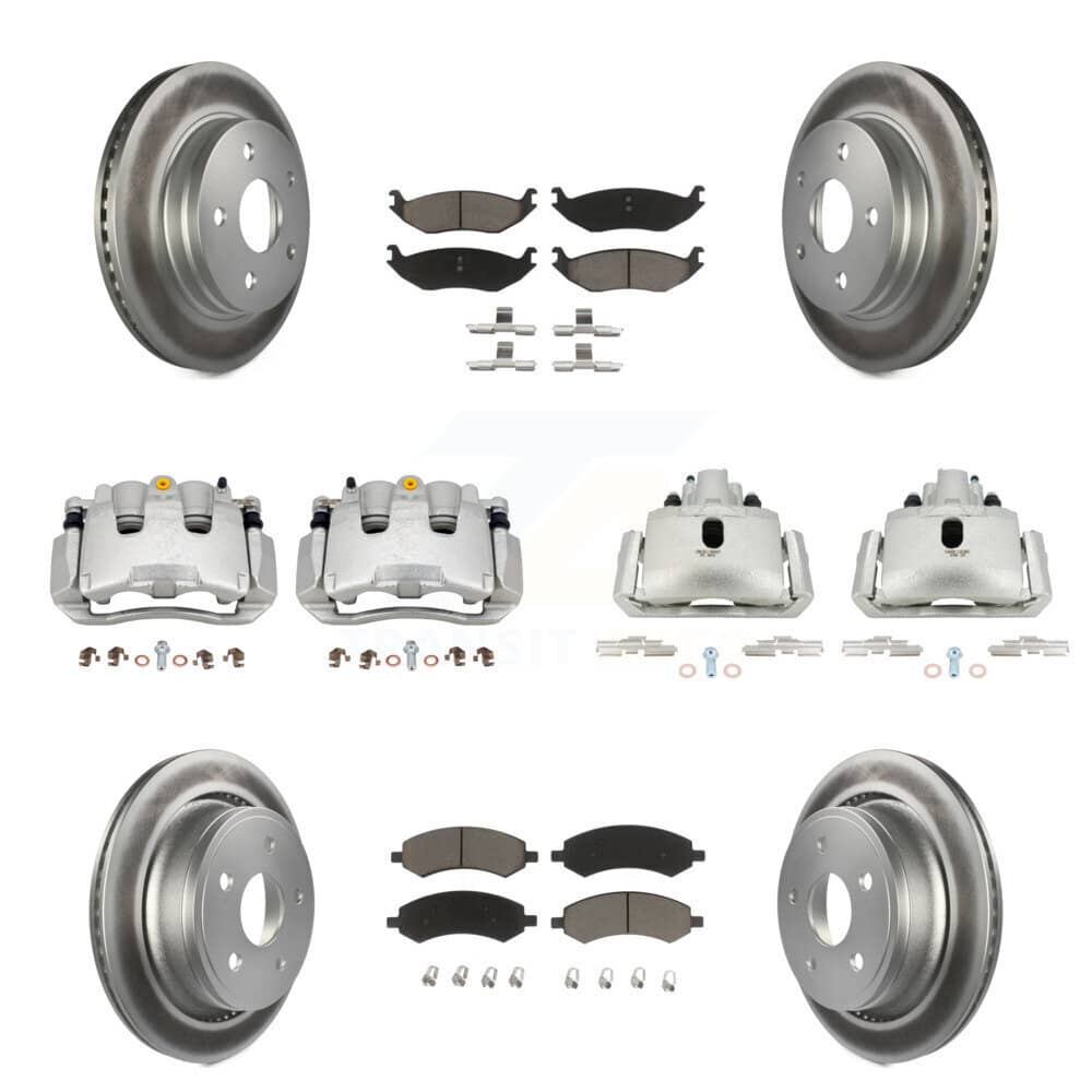 Transit Auto - KCG-100905C - Front and Rear Disc Brake Kits