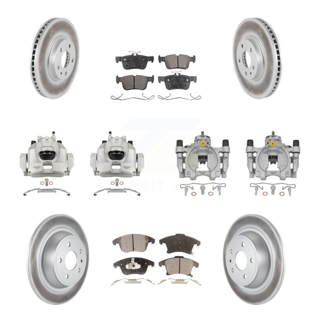 Transit Auto - KCG-100905P - Front and Rear Disc Brake Kits