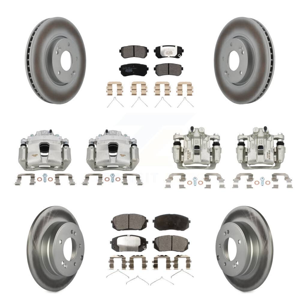 Transit Auto - KCG-100905T - Front and Rear Disc Brake Kits