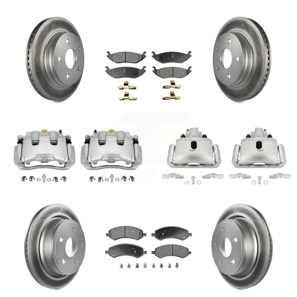 Transit Auto - KCG-100913T - Front and Rear Disc Brake Kits