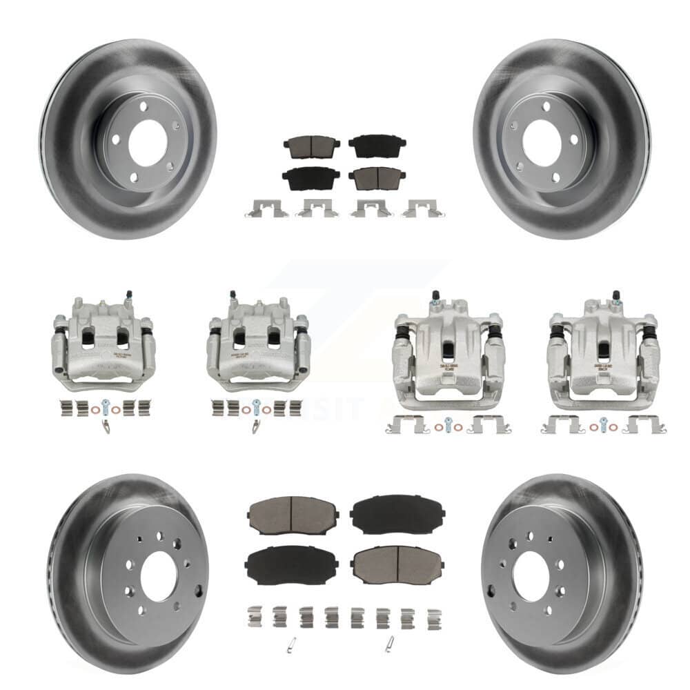 Transit Auto - KCG-100916C - Front and Rear Disc Brake Kits