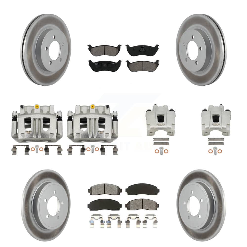 Transit Auto - KCG-100918S - Front and Rear Disc Brake Kits