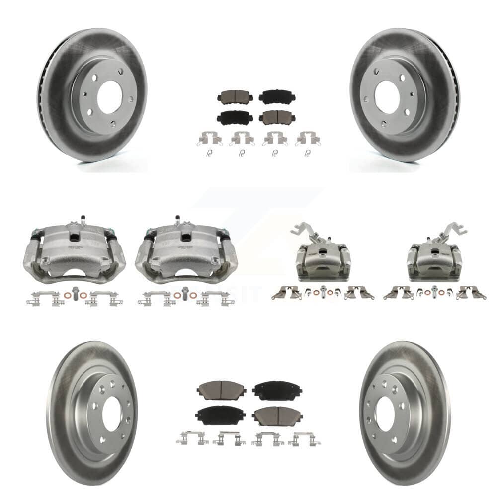 Transit Auto - KCG-100919C - Front and Rear Disc Brake Kits