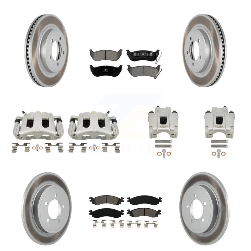 Transit Auto - KCG-100919S - Front and Rear Disc Brake Kits