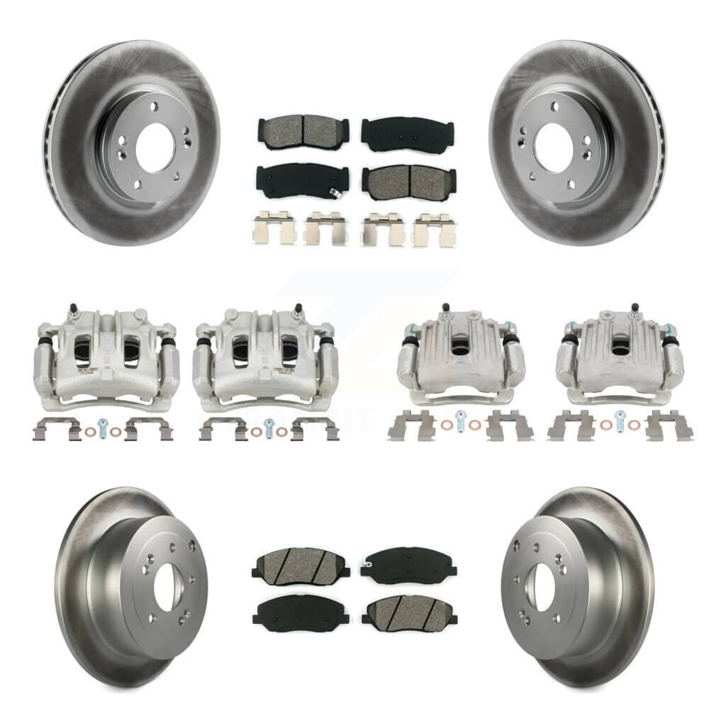 Transit Auto - KCG-100920S - Front and Rear Disc Brake Kits