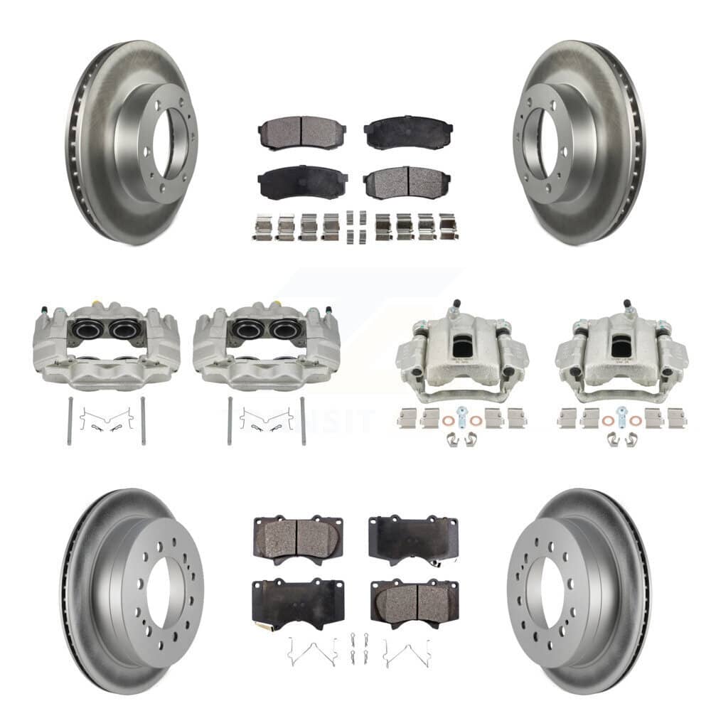 Transit Auto - KCG-100921P - Front and Rear Disc Brake Kits