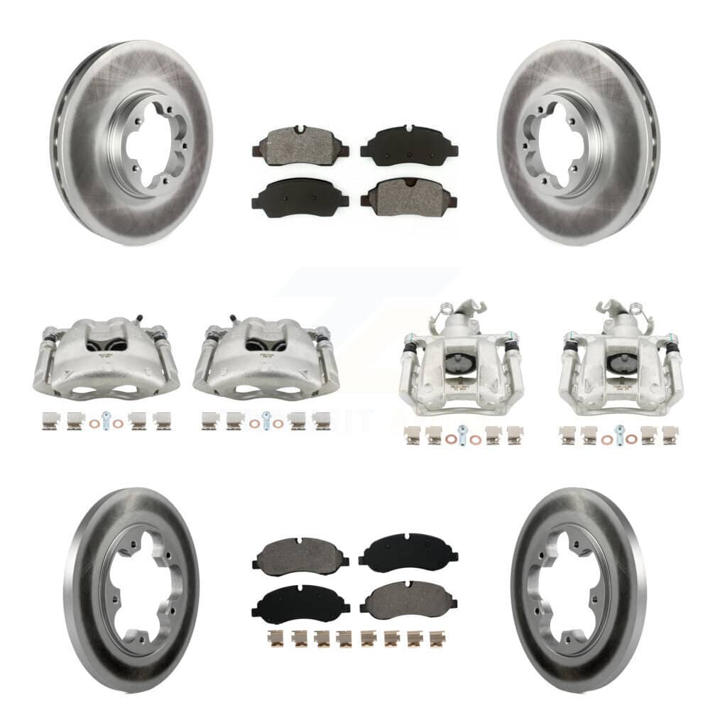 Transit Auto - KCG-100921S - Front and Rear Disc Brake Kits