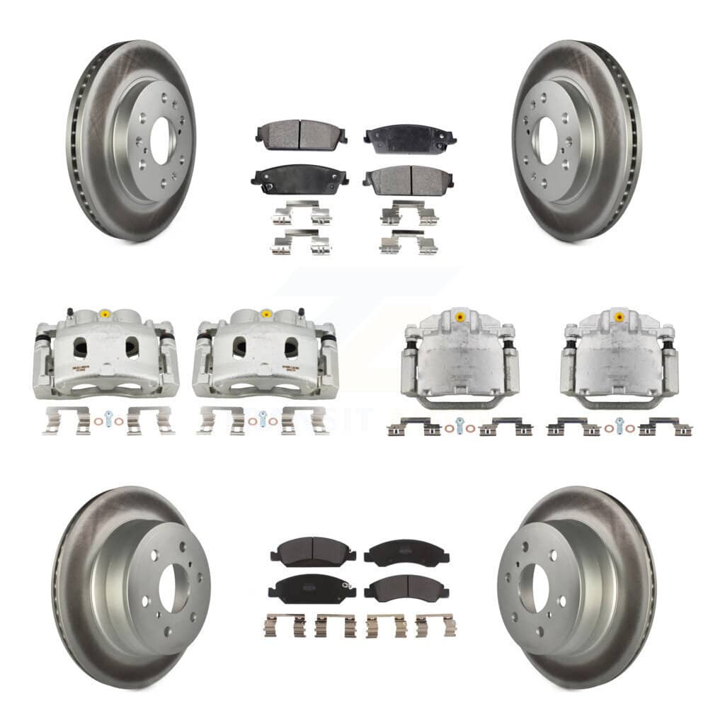 Transit Auto - KCG-100922P - Front and Rear Disc Brake Kits
