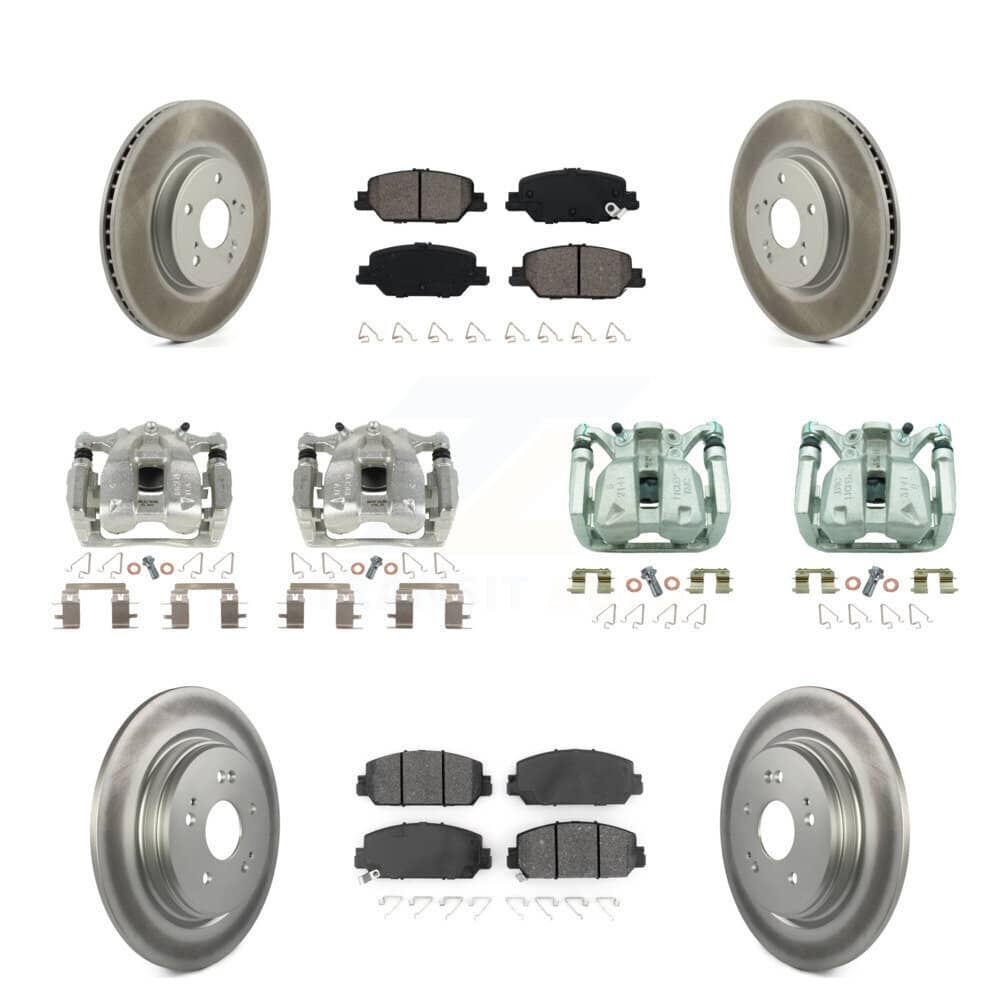 Transit Auto - KCG-100922S - Front and Rear Disc Brake Kits