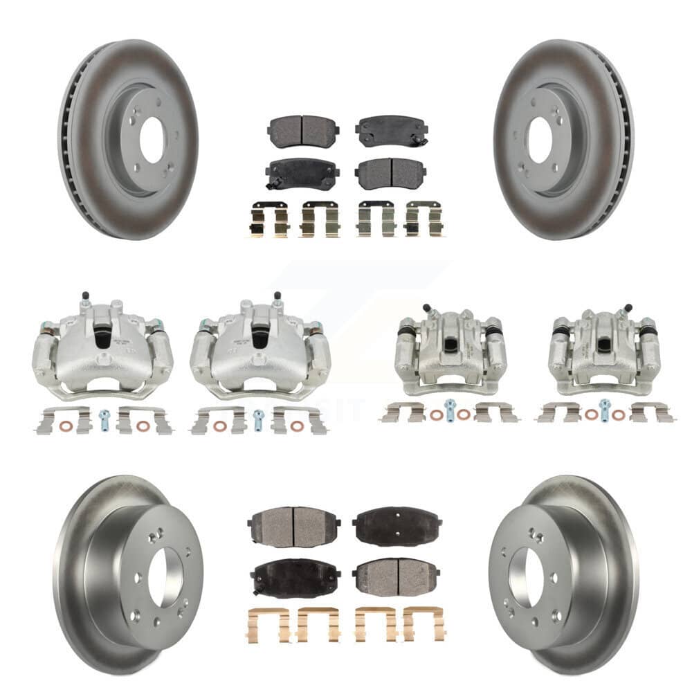 Transit Auto - KCG-100924T - Front and Rear Disc Brake Kits