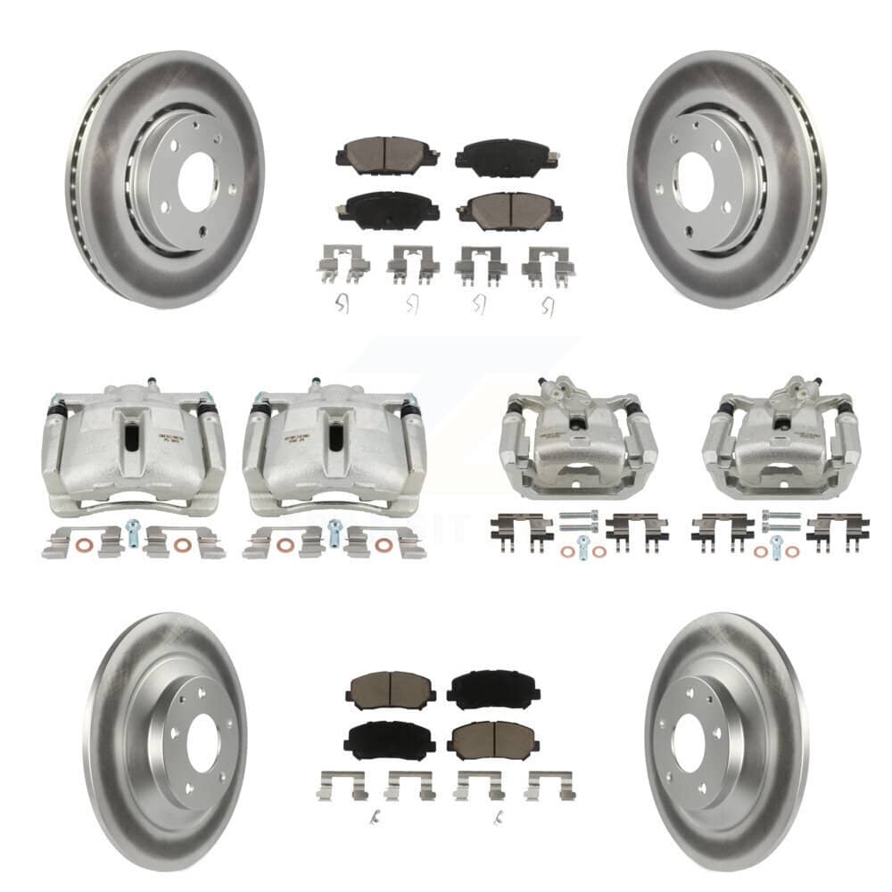 Transit Auto - KCG-100925C - Front and Rear Disc Brake Kits