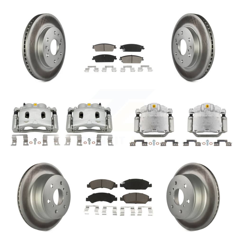 Transit Auto - KCG-100929C - Front and Rear Disc Brake Kits