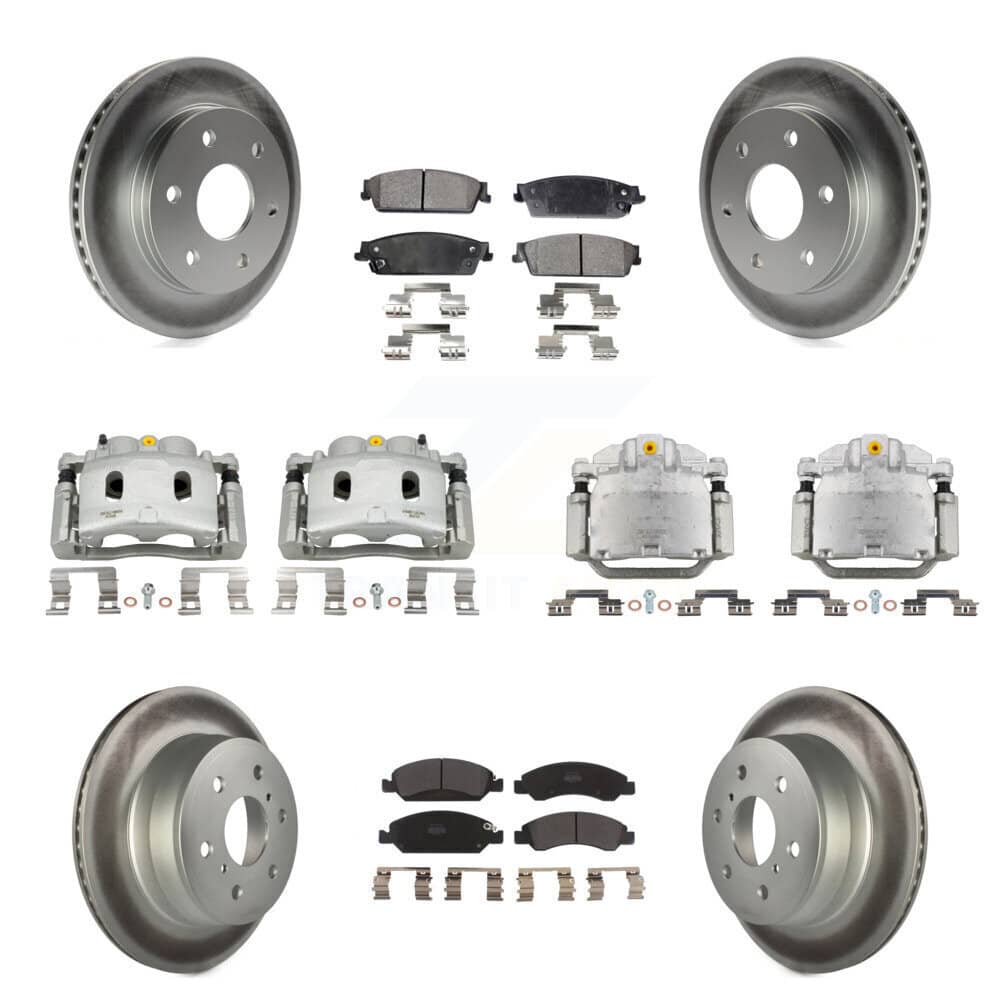Transit Auto - KCG-100930P - Front and Rear Disc Brake Kits