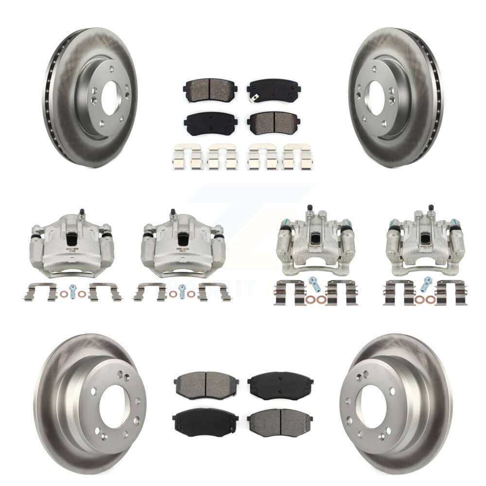 Transit Auto - KCG-100932S - Front and Rear Disc Brake Kits