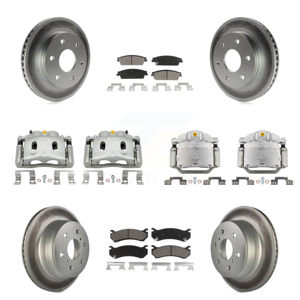 Transit Auto - KCG-100933C - Front and Rear Disc Brake Kits