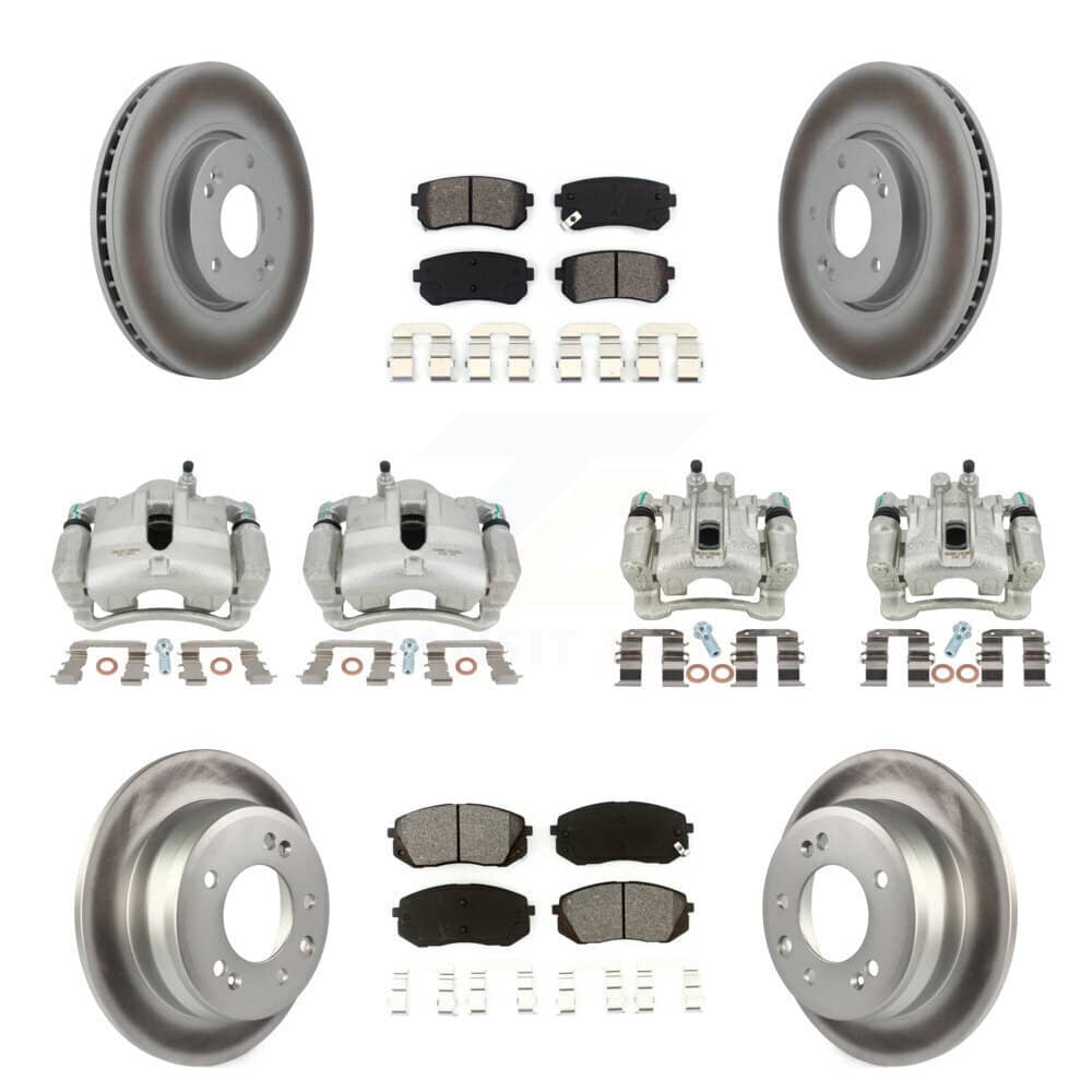 Transit Auto - KCG-100933S - Front and Rear Disc Brake Kits