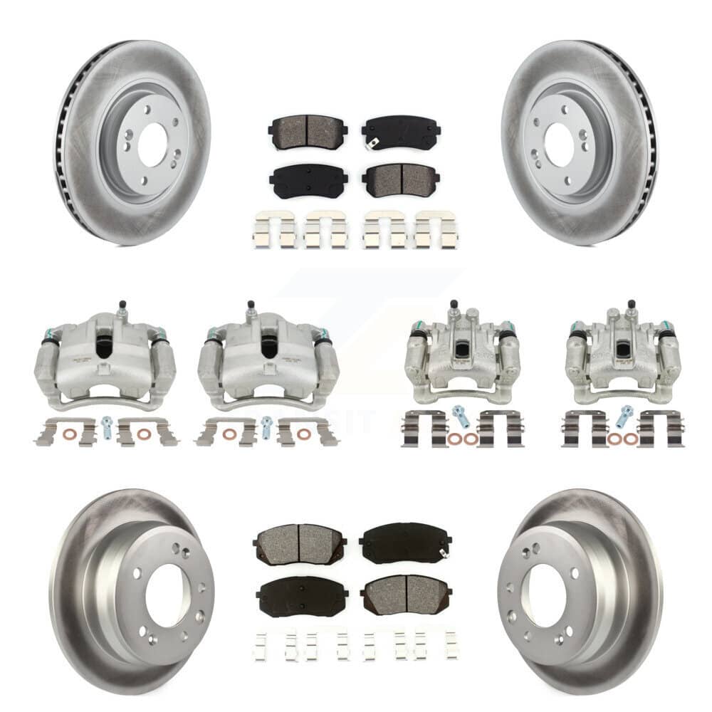 Transit Auto - KCG-100934S - Front and Rear Disc Brake Kits