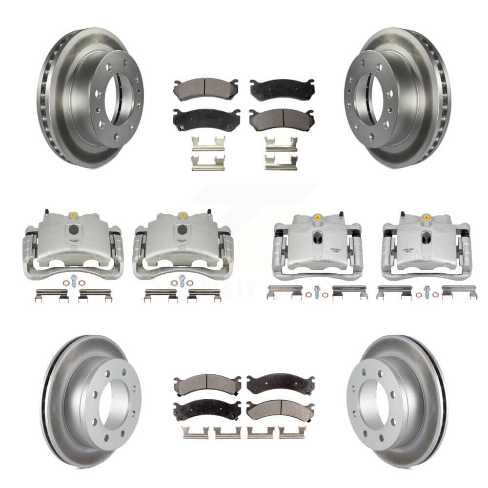 Transit Auto - KCG-100935T - Front and Rear Disc Brake Kits