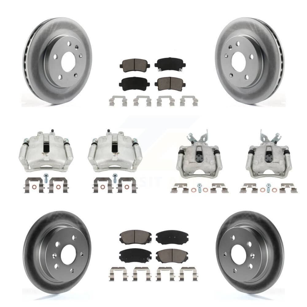 Transit Auto - KCG-100939C - Front and Rear Disc Brake Kits