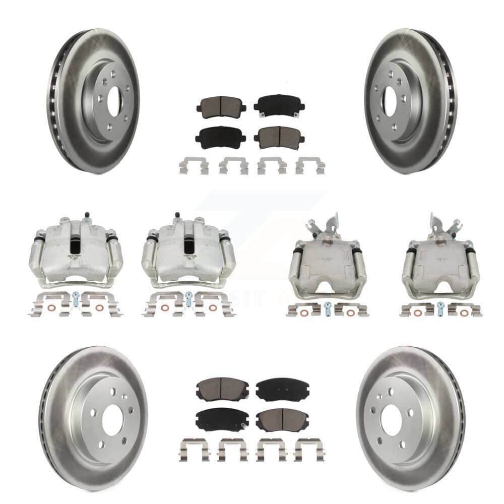 Transit Auto - KCG-100940C - Front and Rear Disc Brake Kits