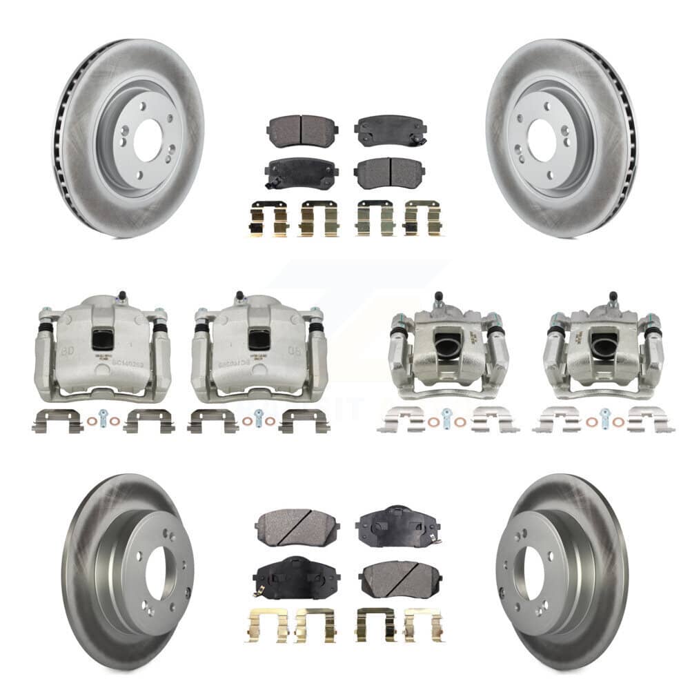 Transit Auto - KCG-100941P - Front and Rear Disc Brake Kits