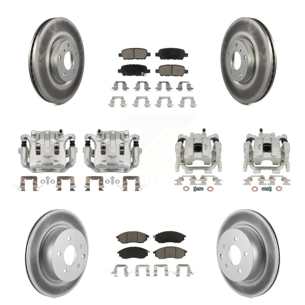 Transit Auto - KCG-100942C - Front and Rear Disc Brake Kits