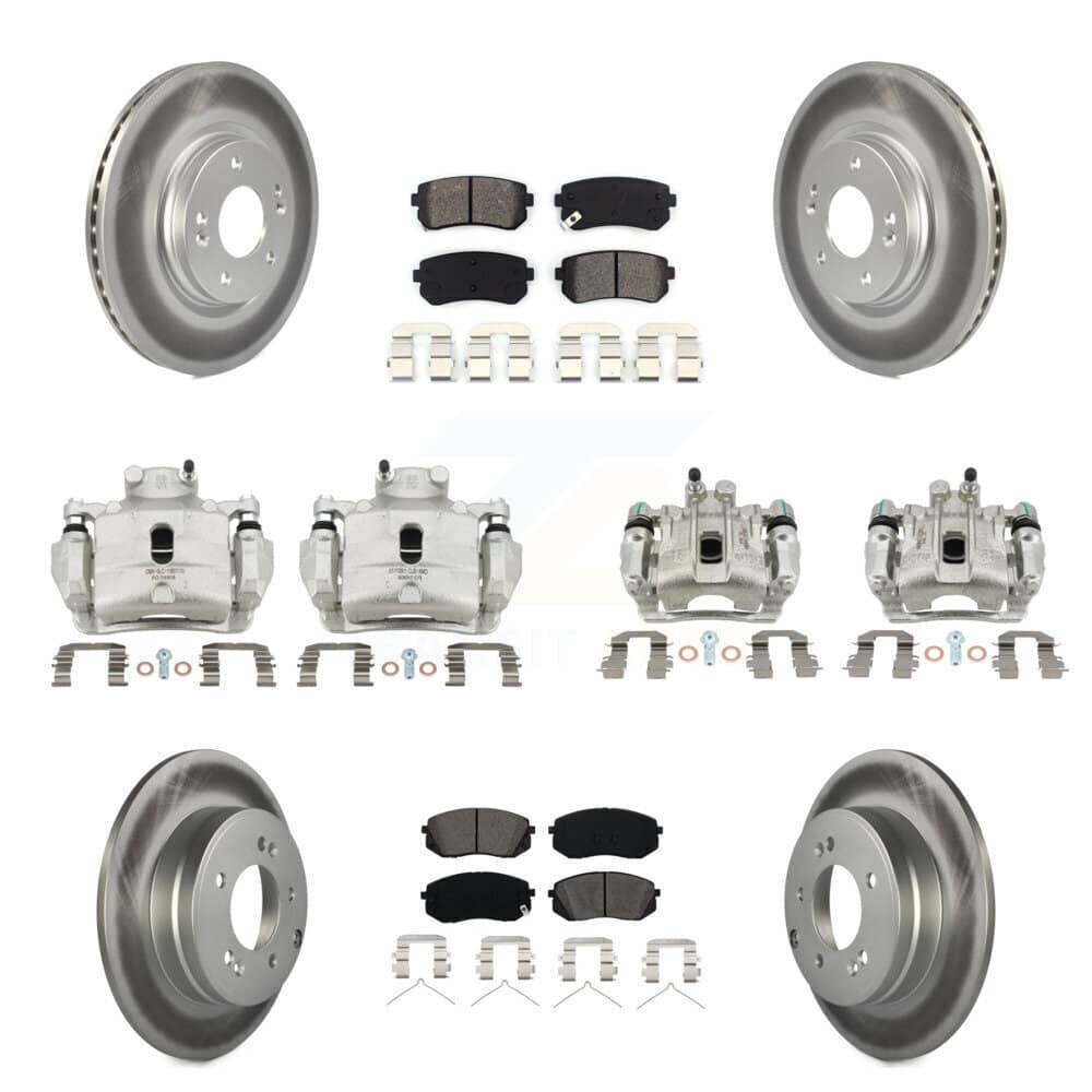 Transit Auto - KCG-100943S - Front and Rear Disc Brake Kits