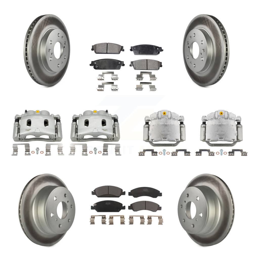 Transit Auto - KCG-100944T - Front and Rear Disc Brake Kits