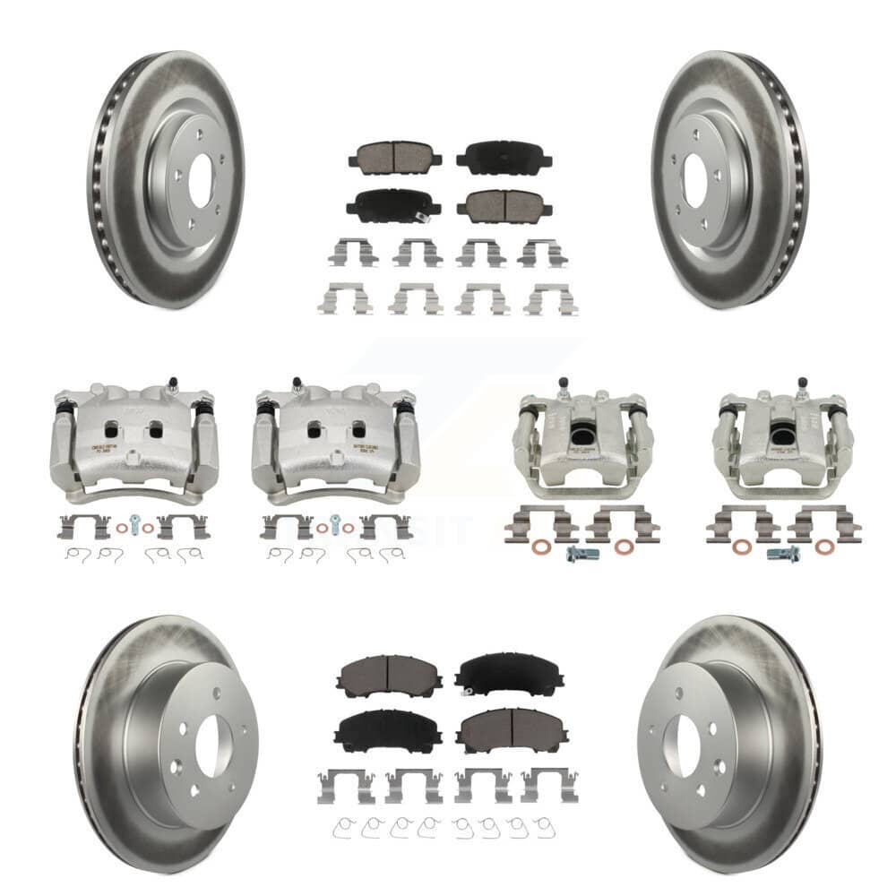 Transit Auto - KCG-100948C - Front and Rear Disc Brake Kits