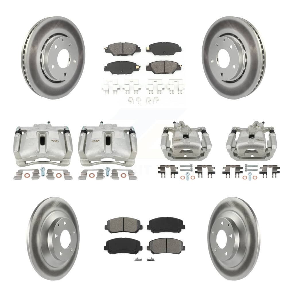 Transit Auto - KCG-100948S - Front and Rear Disc Brake Kits