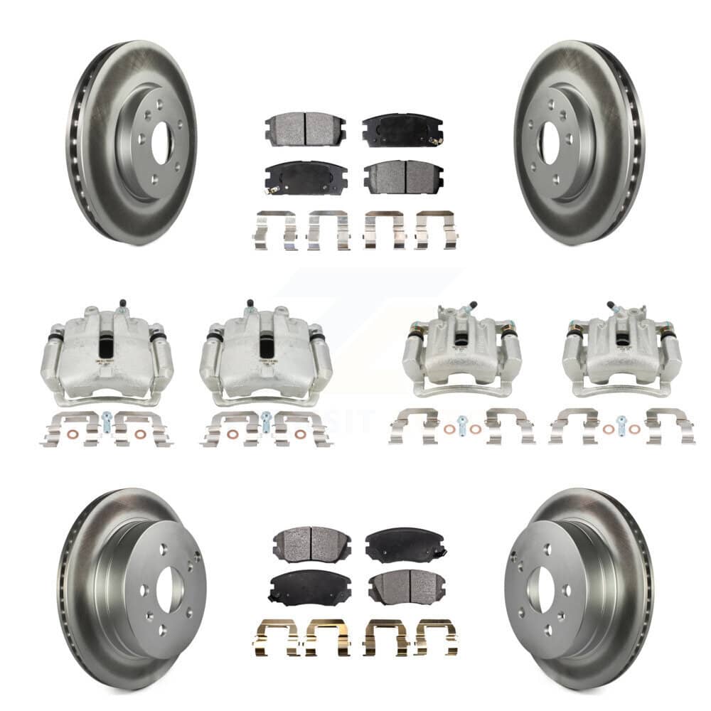 Transit Auto - KCG-100949P - Front and Rear Disc Brake Kits