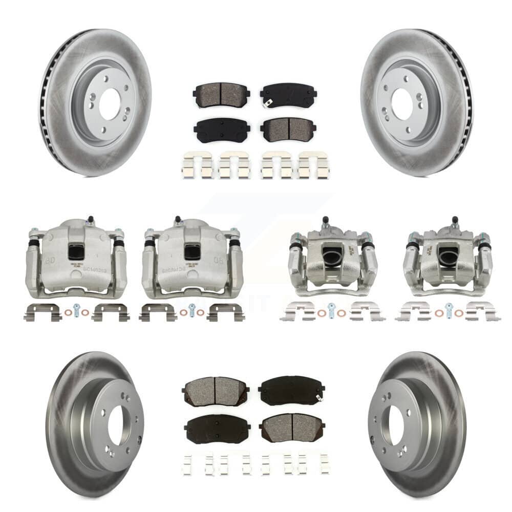 Transit Auto - KCG-100949S - Front and Rear Disc Brake Kits