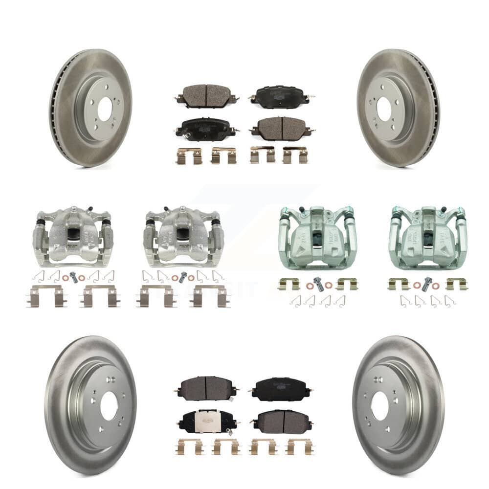 Transit Auto - KCG-100951T - Front and Rear Disc Brake Kits