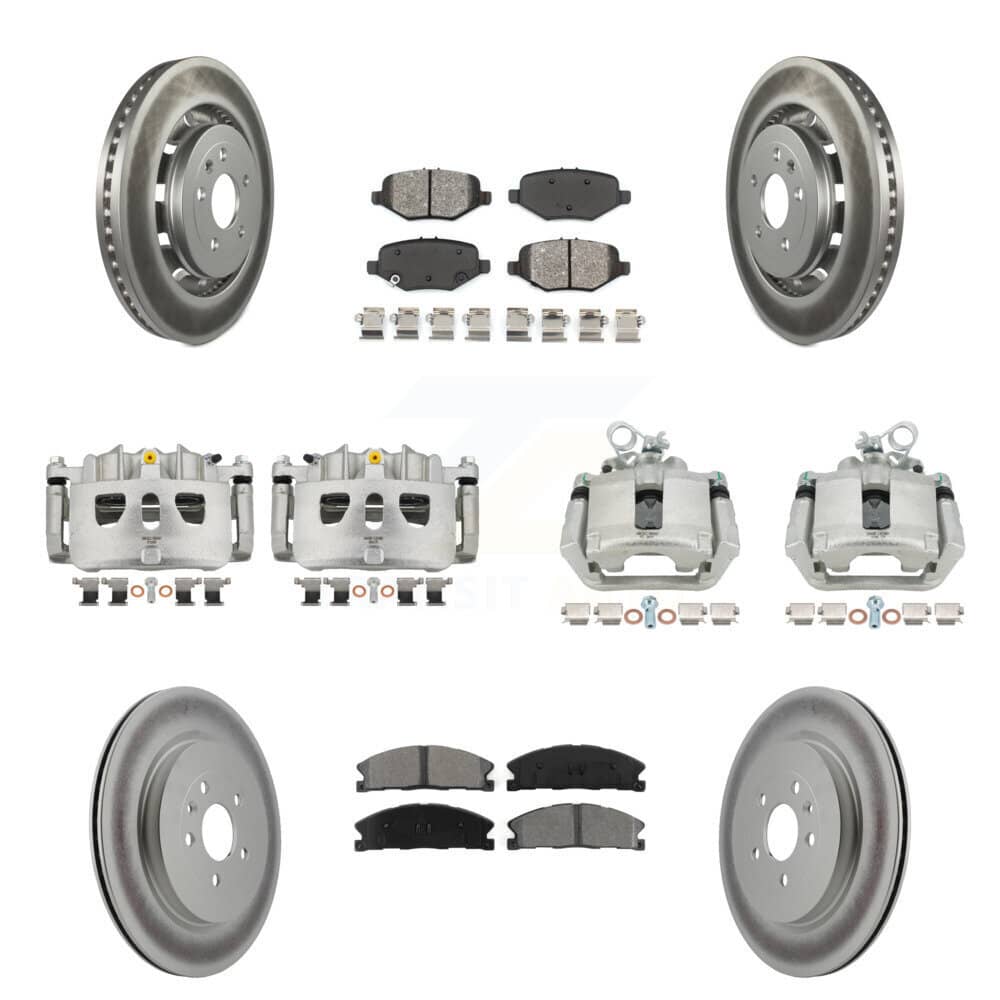 Transit Auto - KCG-100952S - Front and Rear Disc Brake Kits