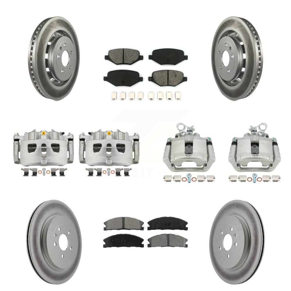 Transit Auto - KCG-100954S - Front and Rear Disc Brake Kits
