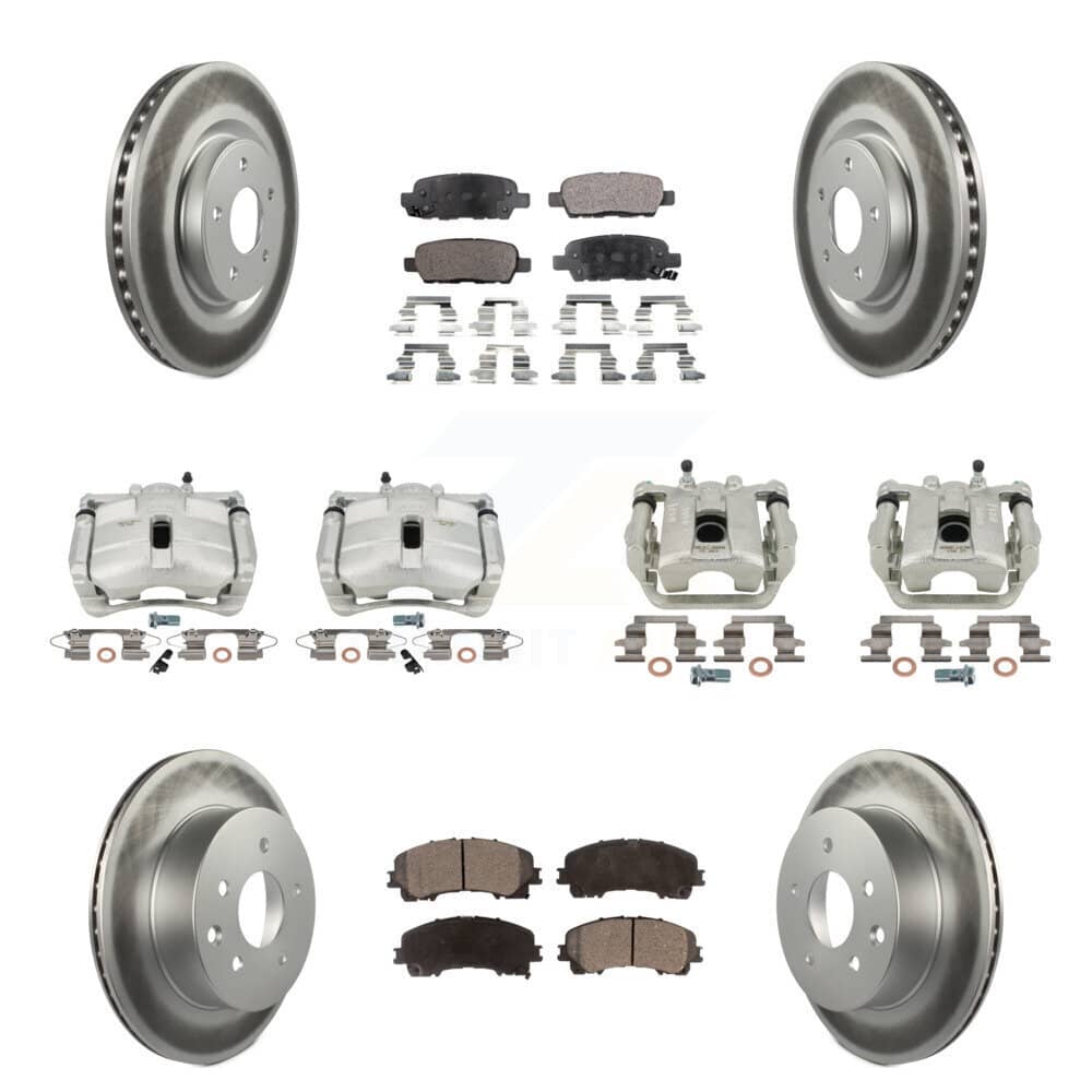 Transit Auto - KCG-100955P - Front and Rear Disc Brake Kits