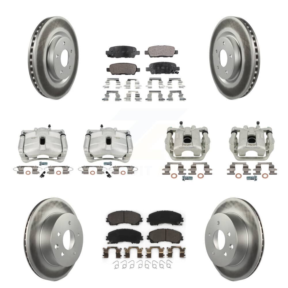 Transit Auto - KCG-100955T - Front and Rear Disc Brake Kits