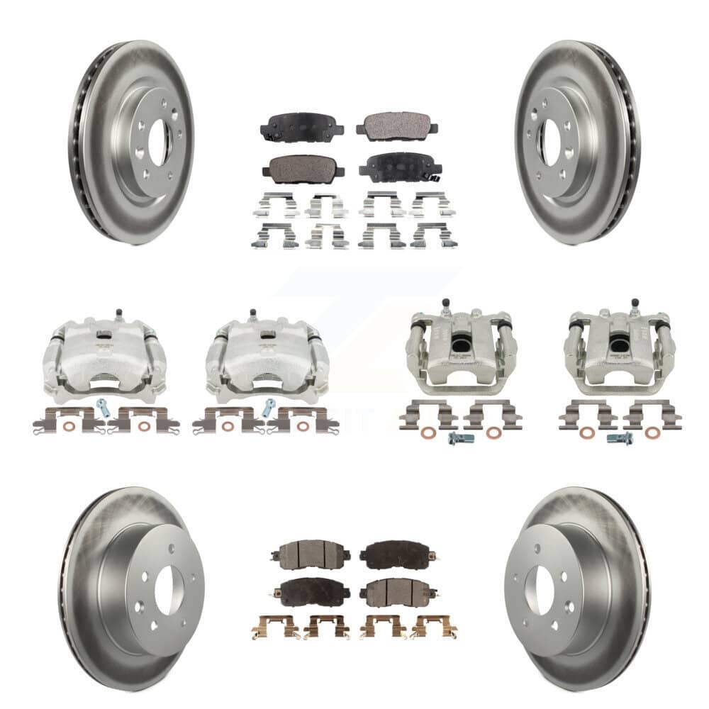 Transit Auto - KCG-100956P - Front and Rear Disc Brake Kits
