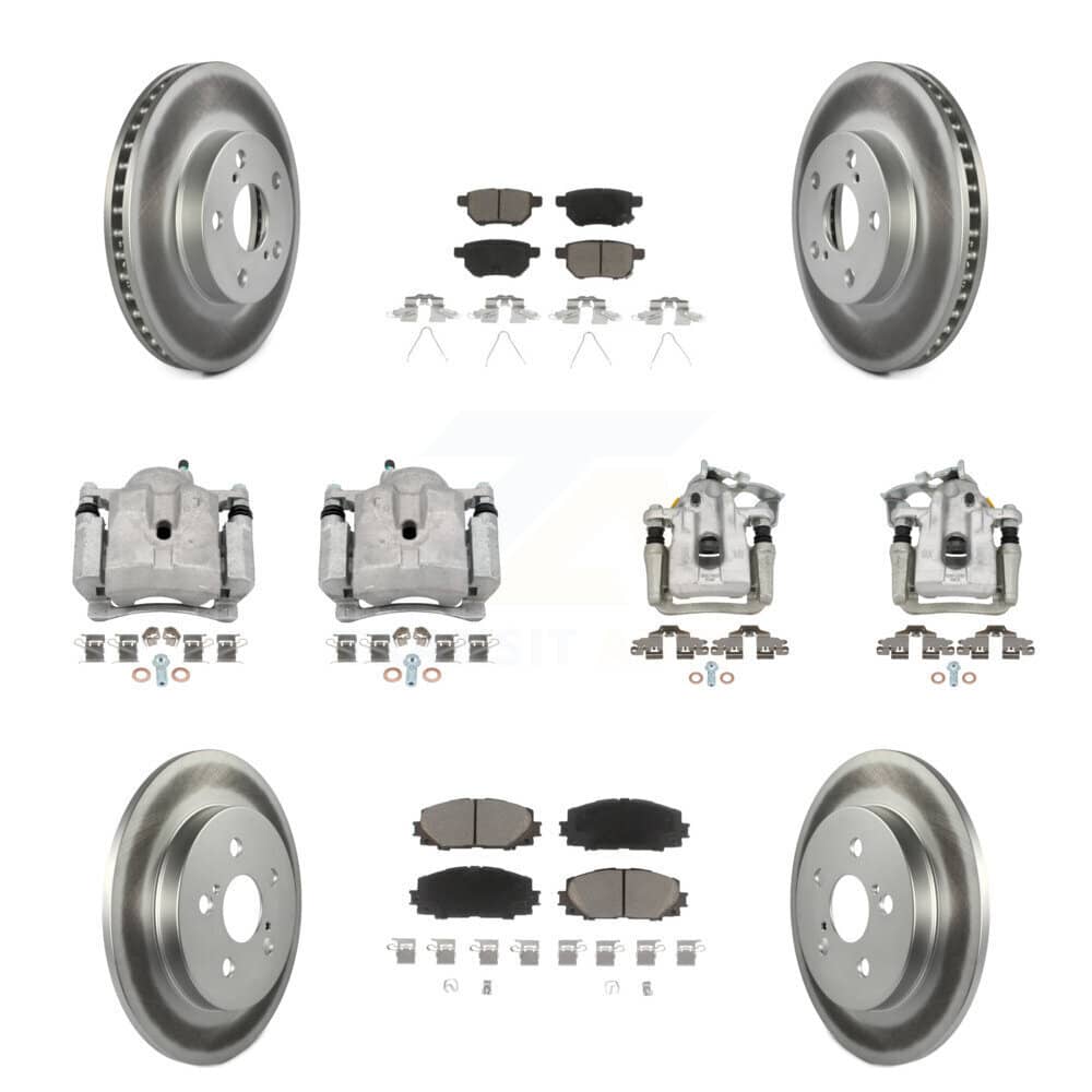 Transit Auto - KCG-100957C - Front and Rear Disc Brake Kits