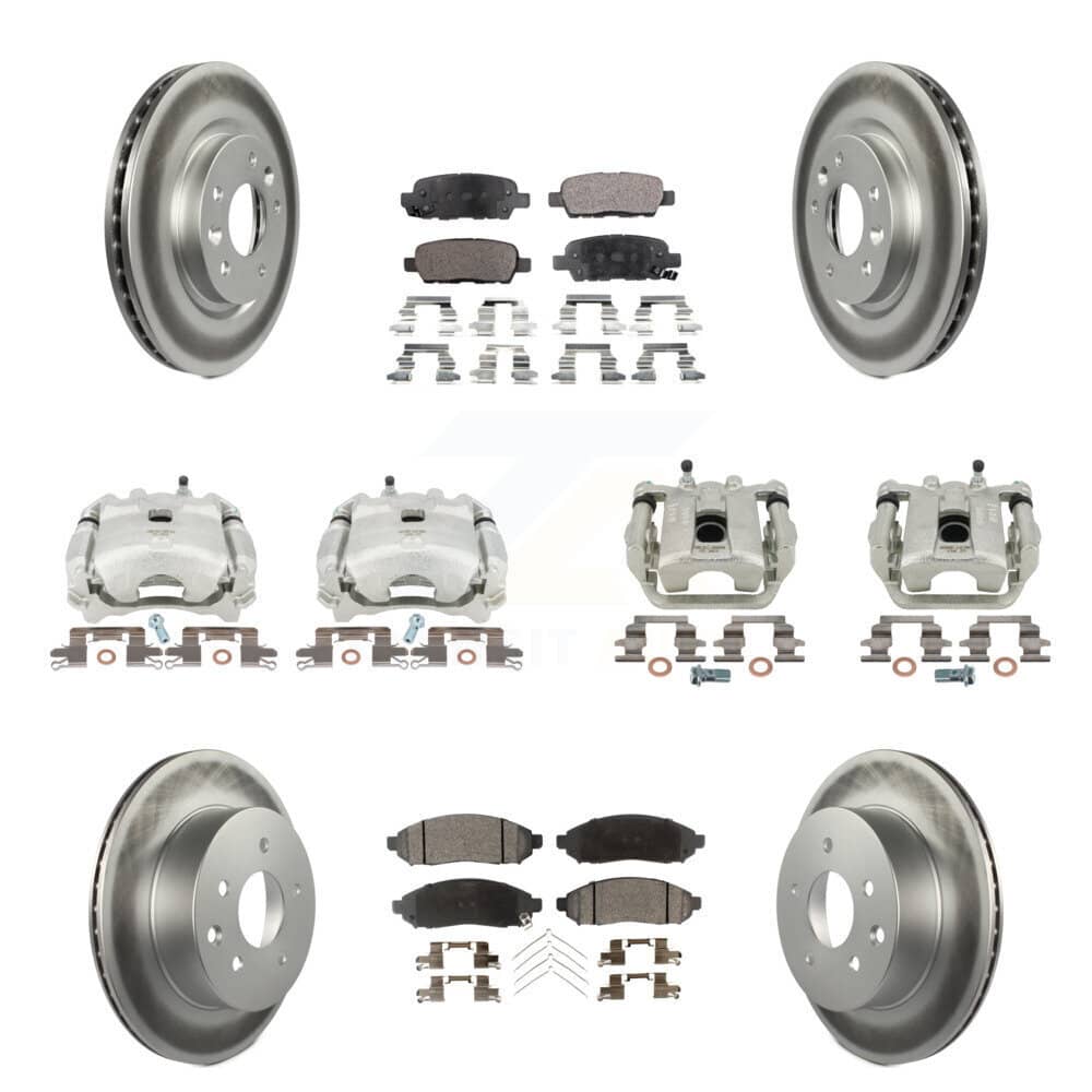 Transit Auto - KCG-100957T - Front and Rear Disc Brake Kits