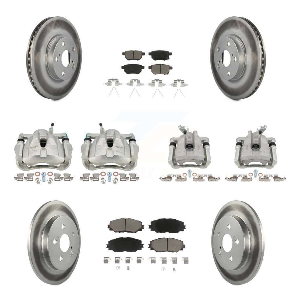 Transit Auto - KCG-100958C - Front and Rear Disc Brake Kits